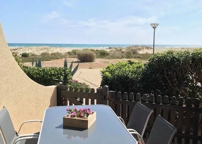 T2, 4 Pers, Face A La Mer, Terrasse, Parking Prive, A 400m Des Commerces, Devant! - Fr-1-81-462 Villa Leucate